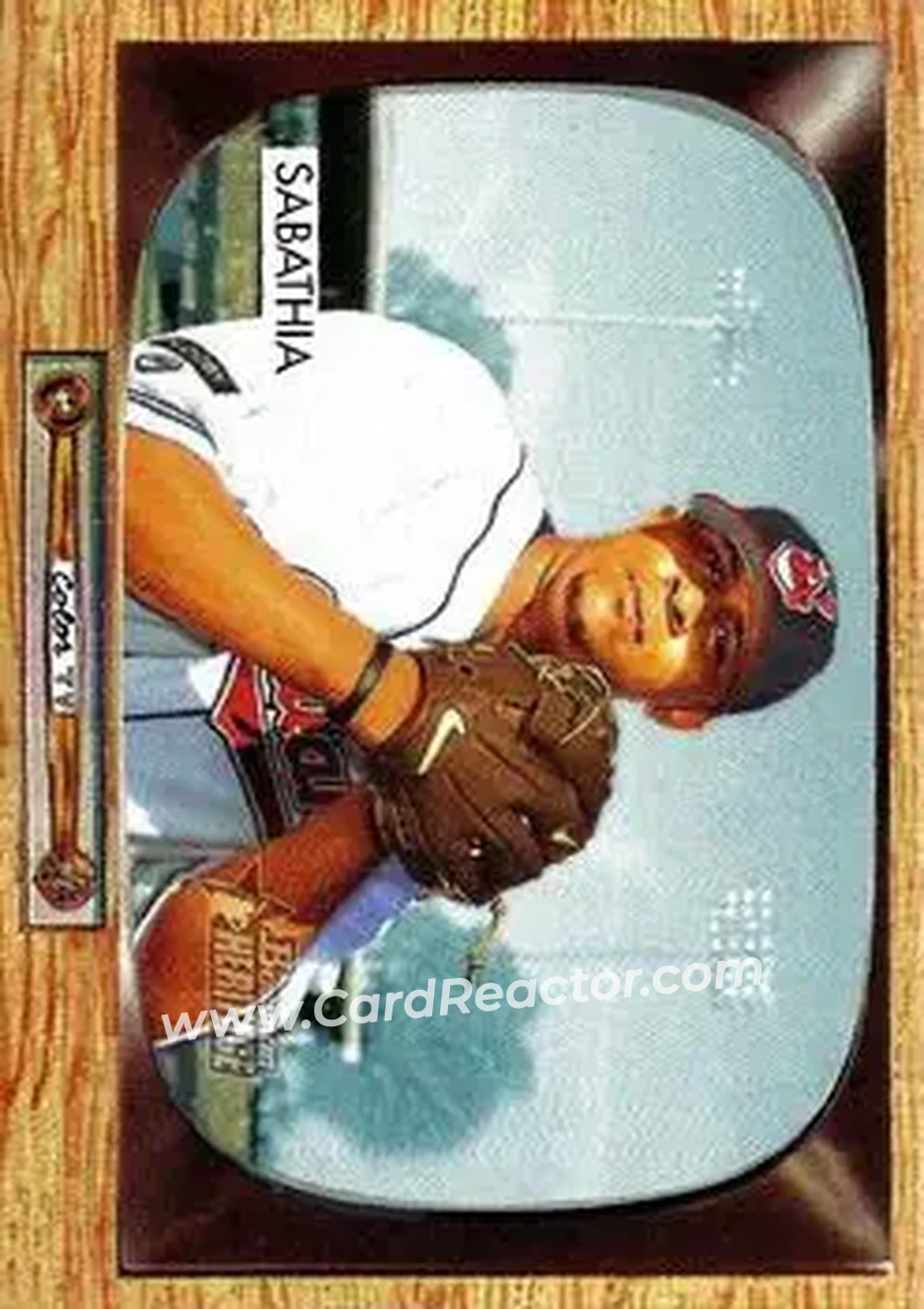 2004 Bowman Heritage #38 - CC Sabathia - Cleveland Indians - Front