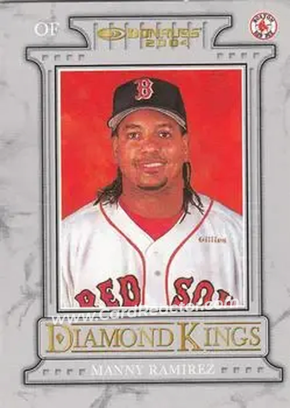 2004 Donruss #14 - Manny Ramirez - Boston Red Sox - Front