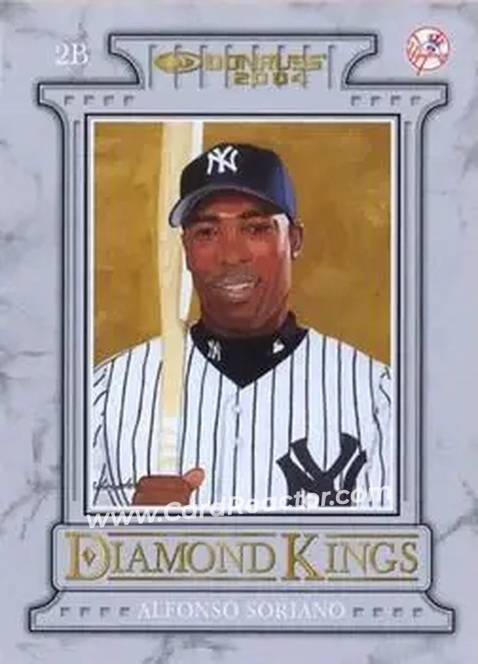 2004 Donruss #16 - Alfonso Soriano - New York Yankees - Front
