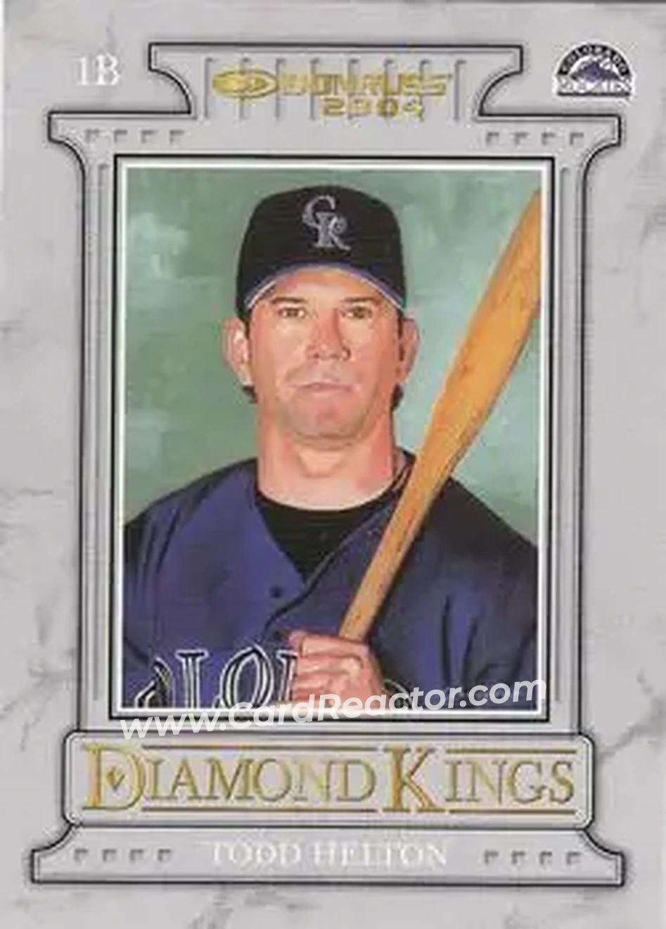 2004 Donruss #17 - Todd Helton - Colorado Rockies - Front
