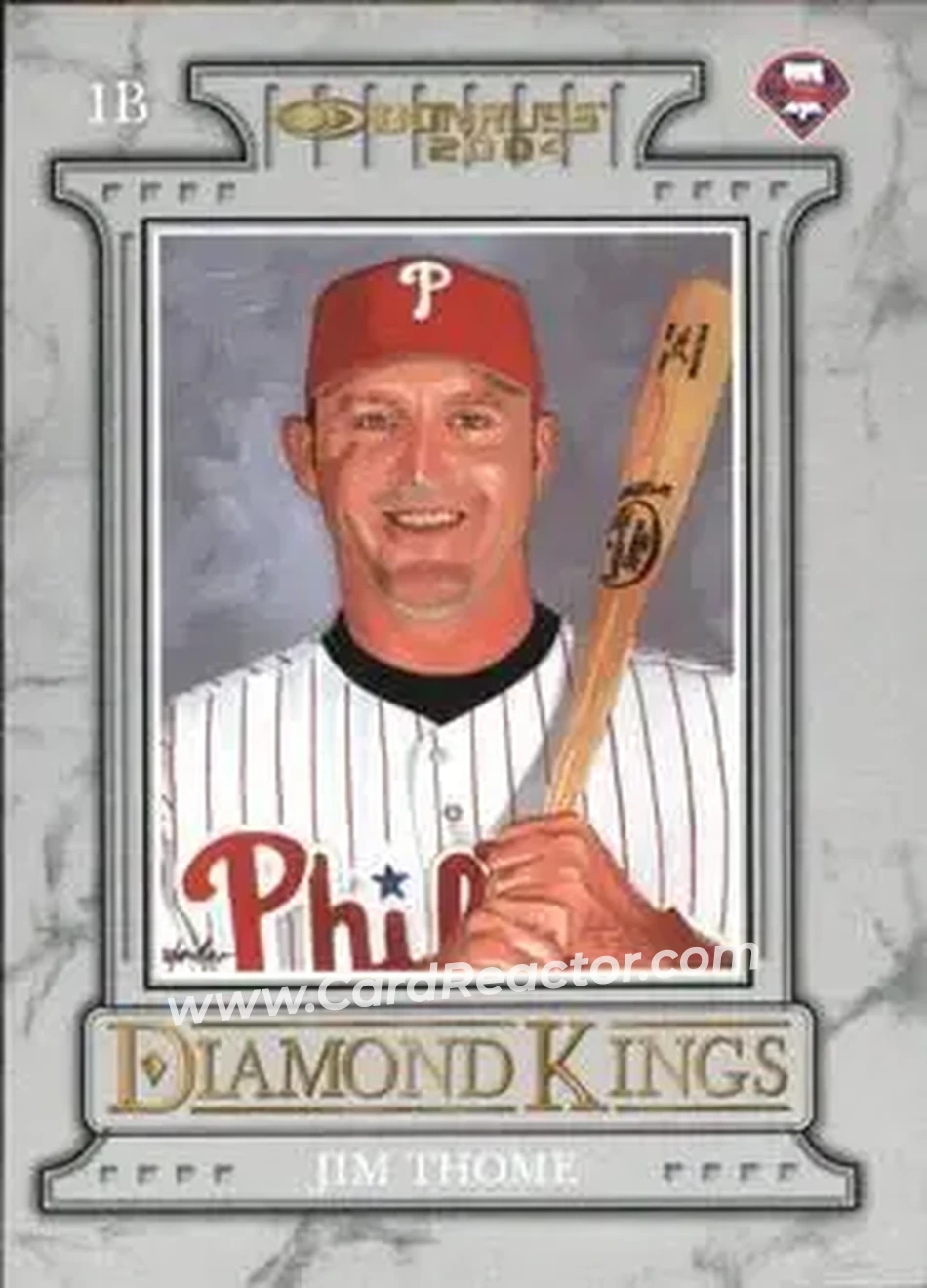 2004 Donruss #23 - Jim Thome - Philadelphia Phillies - Front