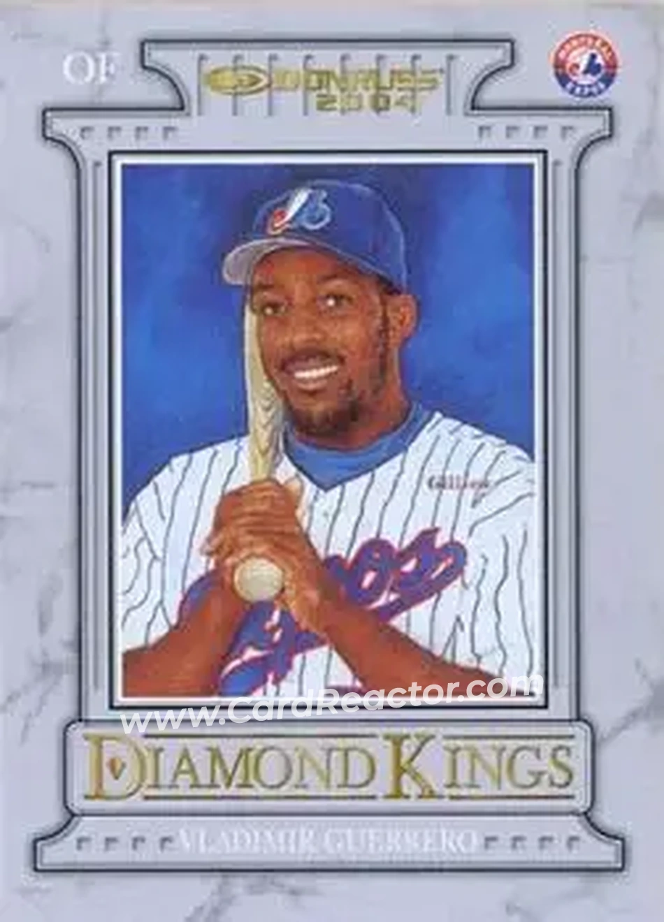 2004 Donruss #24 - Vladimir Guerrero - Montreal Expos - Front