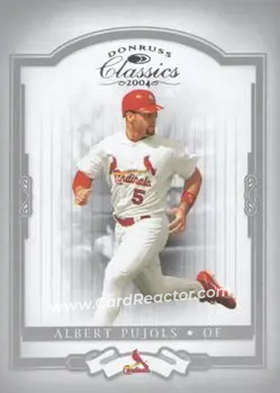 2004 Donruss Classics #1 - Albert Pujols - St. Louis Cardinals - Front