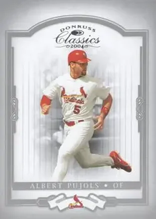 2004 Donruss Classics #1 - Albert Pujols - St. Louis Cardinals
