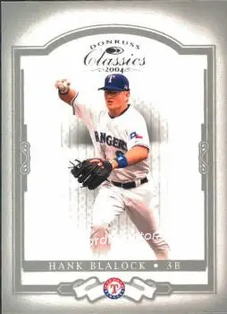 2004 Donruss Classics #3 - Hank Blalock - Texas Rangers - Front