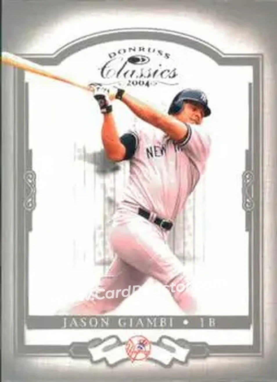 2004 Donruss Classics #5 - Jason Giambi - New York Yankees - Front 2004 Donruss Classics #5 - Jason Giambi - New York Yankees - Front