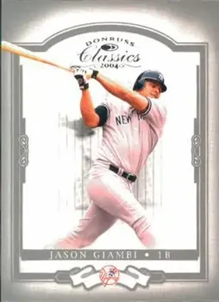 2004 Donruss Classics #5 - Jason Giambi - New York Yankees