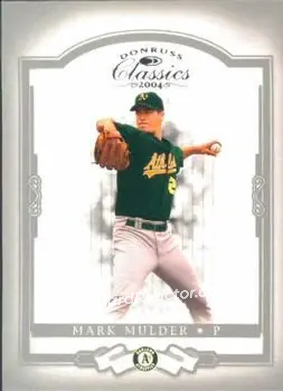 2004 Donruss Classics #9 - Mark Mulder - Oakland Athletics - Front
