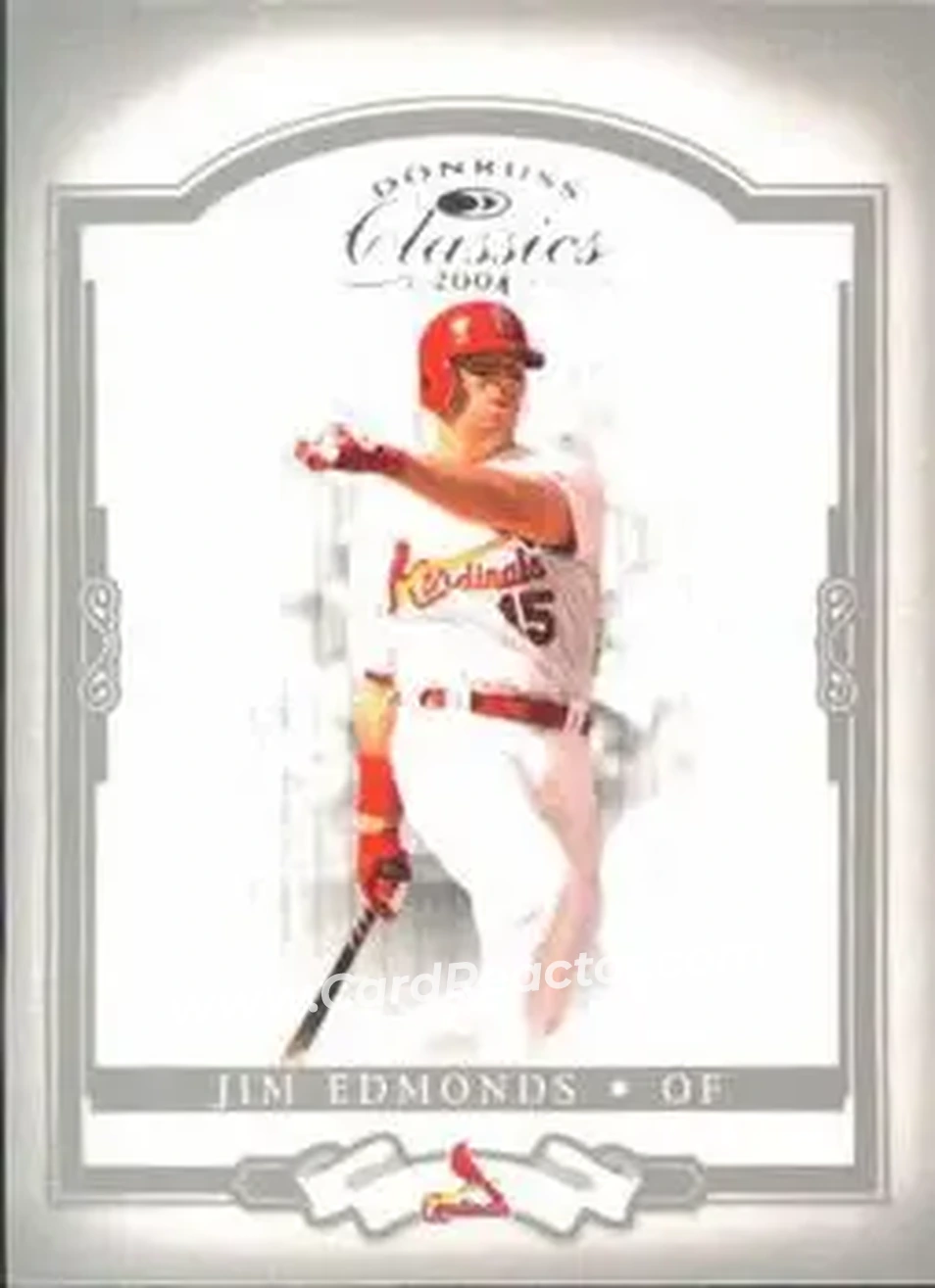2004 Donruss Classics #12 - Jim Edmonds - St. Louis Cardinals - Front