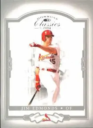 2004 Donruss Classics #12 - Jim Edmonds - St. Louis Cardinals