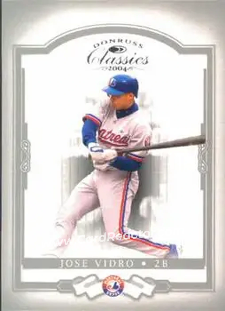 2004 Donruss Classics #16 - Jose Vidro - Montreal Expos - Front
