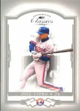 2004 Donruss Classics #16 - Jose Vidro - Montreal Expos
