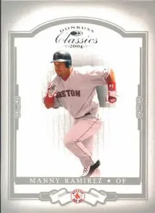 2004 Donruss Classics #17 - Manny Ramirez - Boston Red Sox