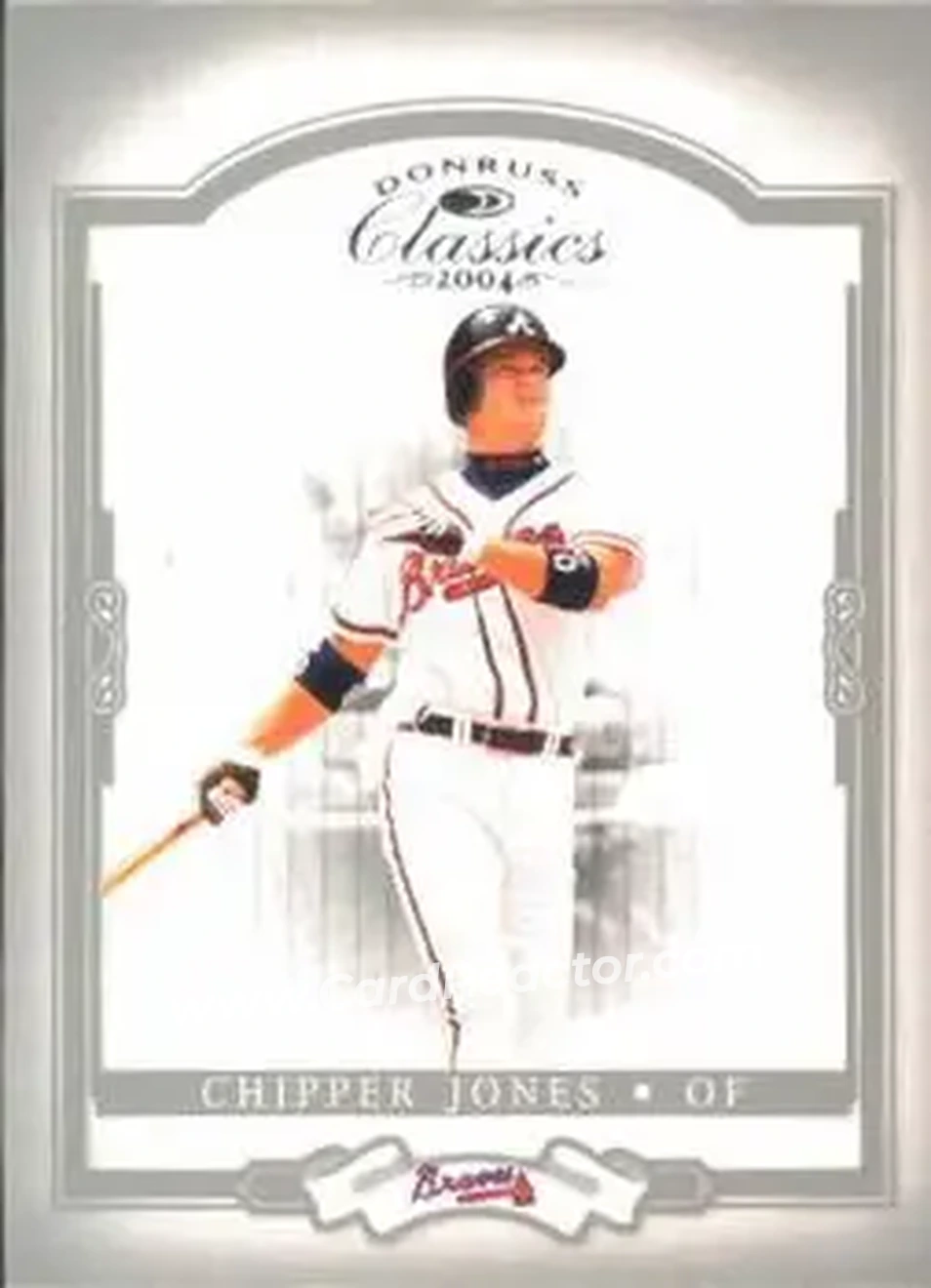 2004 Donruss Classics #23 - Chipper Jones - Atlanta Braves - Front