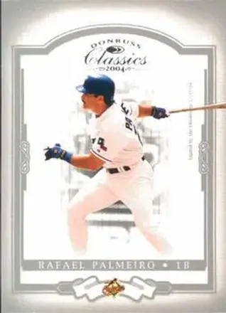 2004 Donruss Classics #27 - Rafael Palmeiro - Baltimore Orioles