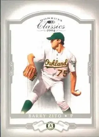 2004 Donruss Classics #29 - Barry Zito - Oakland Athletics