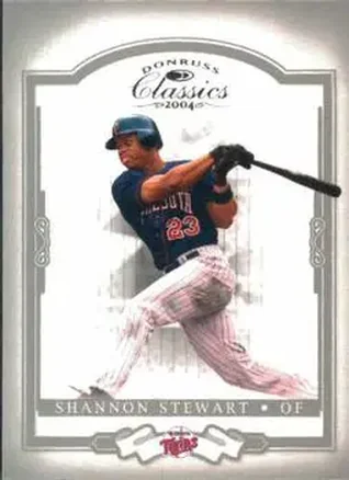 2004 Donruss Classics #4 - Shannon Stewart - Minnesota Twins