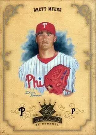 2004 Donruss Diamond Kings #17 Brett Myers