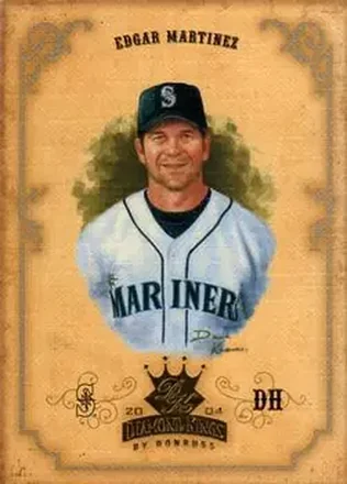 2004 Donruss Diamond Kings #19 Edgar Martinez