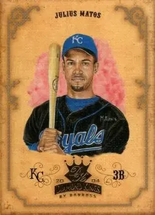 2004 Donruss Diamond Kings #24 Julius Matos