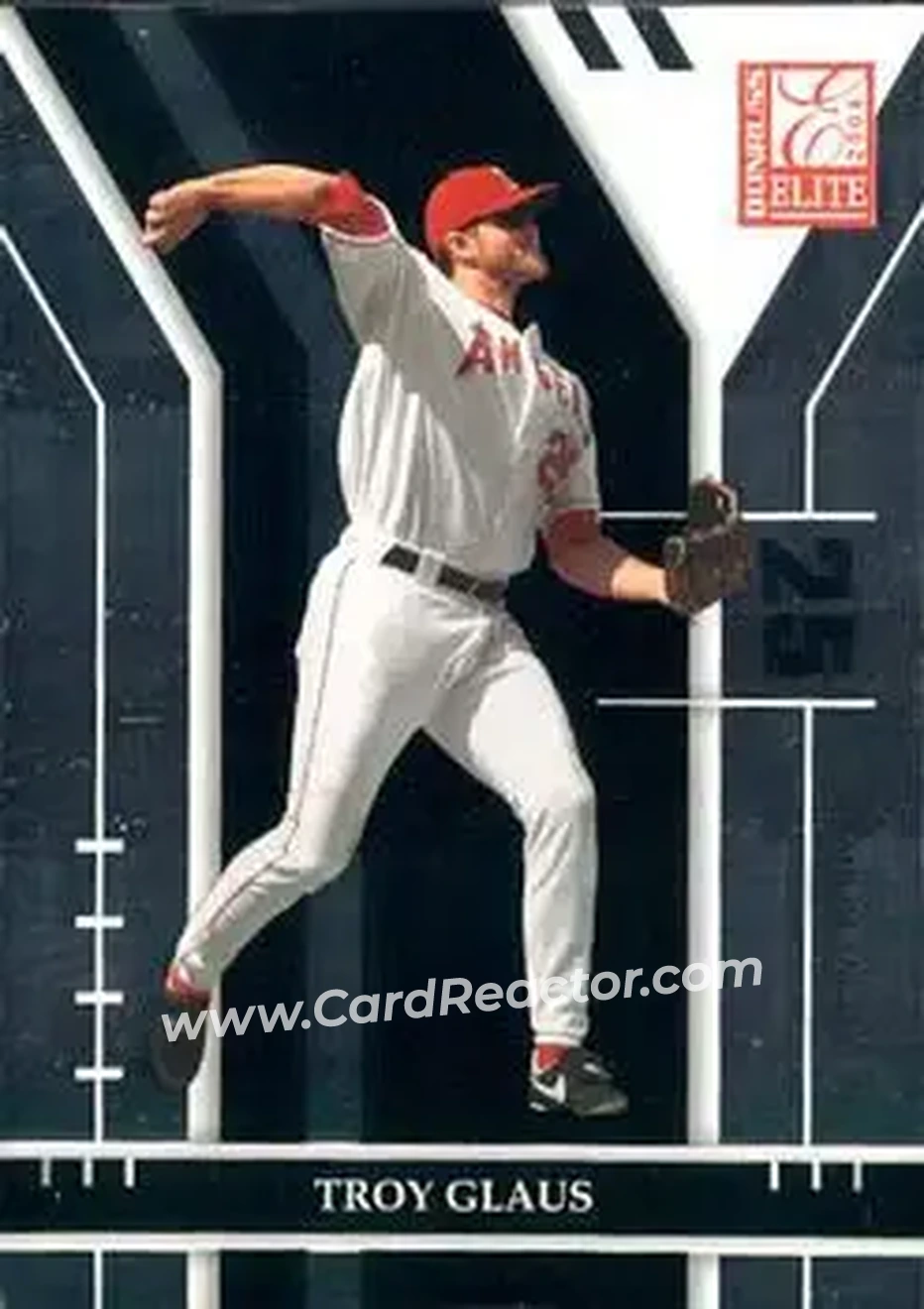 2004 Donruss Elite #1 - Troy Glaus - Anaheim Angels - Front