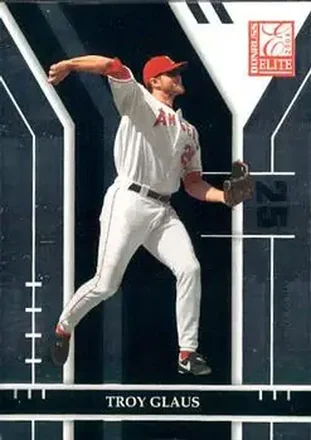 2004 Donruss Elite #1 - Troy Glaus - Anaheim Angels