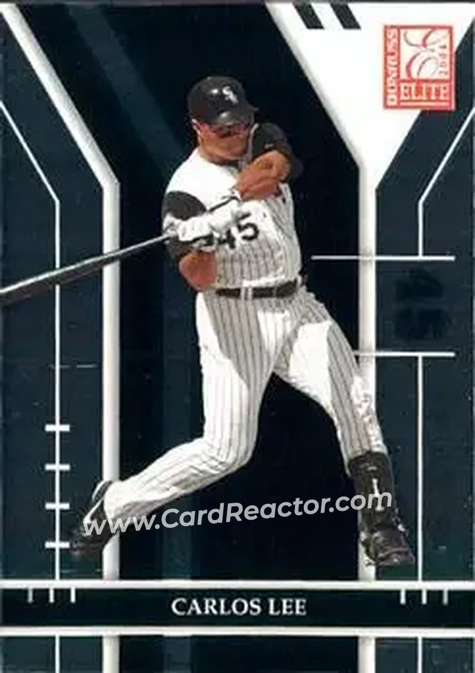 2004 Donruss Elite #19 - Carlos Lee - Chicago White Sox - Front