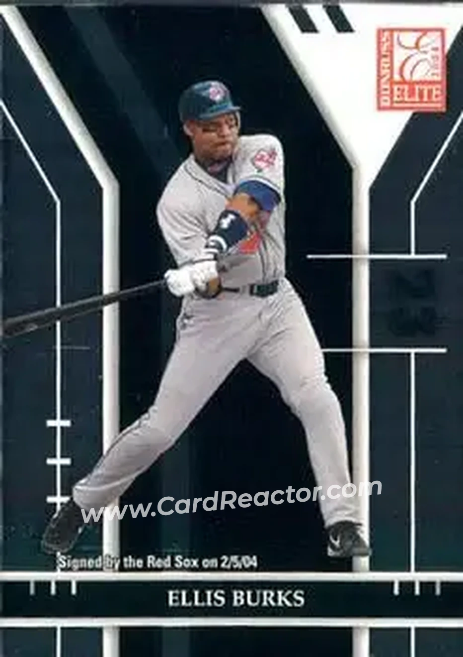 2004 Donruss Elite #25 - Ellis Burks - Boston Red Sox - Front