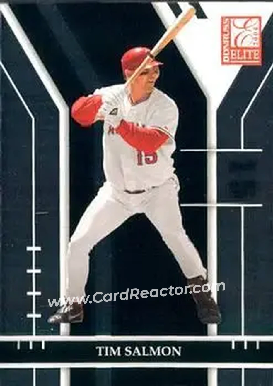 2004 Donruss Elite #4 - Tim Salmon - Anaheim Angels - Front