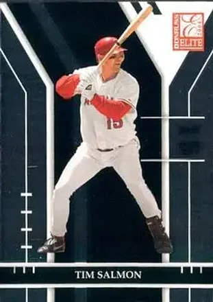 2004 Donruss Elite #4 - Tim Salmon - Anaheim Angels