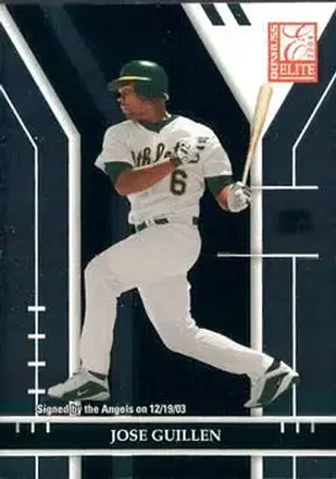 2004 Donruss Elite #6 - Jose Guillen - Anaheim Angels