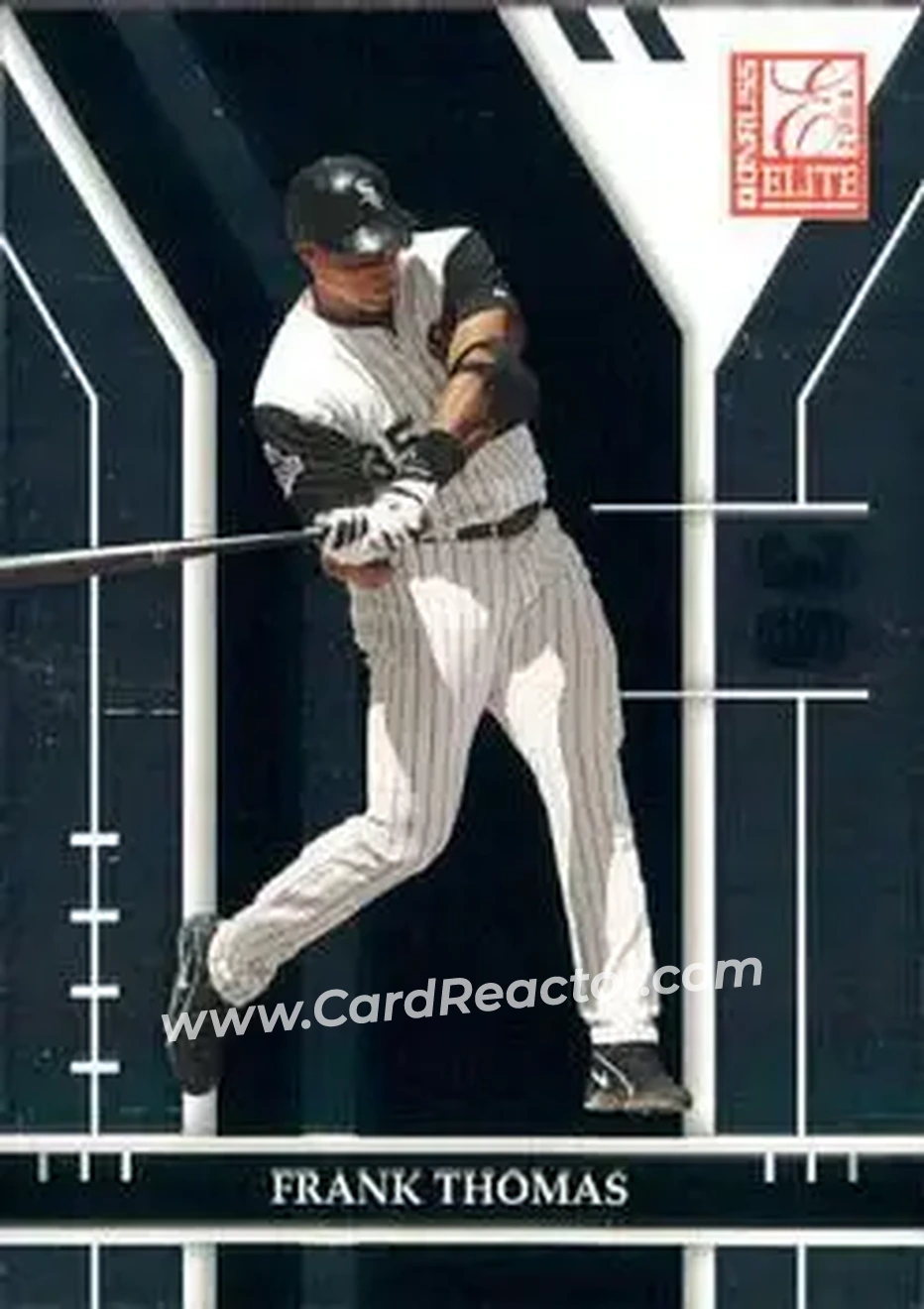 2004 Donruss Elite #18 - Frank Thomas - Chicago White Sox - Front 2004 Donruss Elite #18 - Frank Thomas - Chicago White Sox - Front