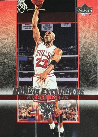 2003-04 Upper Deck Rookie Exclusives #60 - Michael Jordan