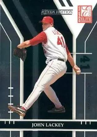 2004 Donruss Elite Extra Edition #2 - John Lackey - Anaheim Angels