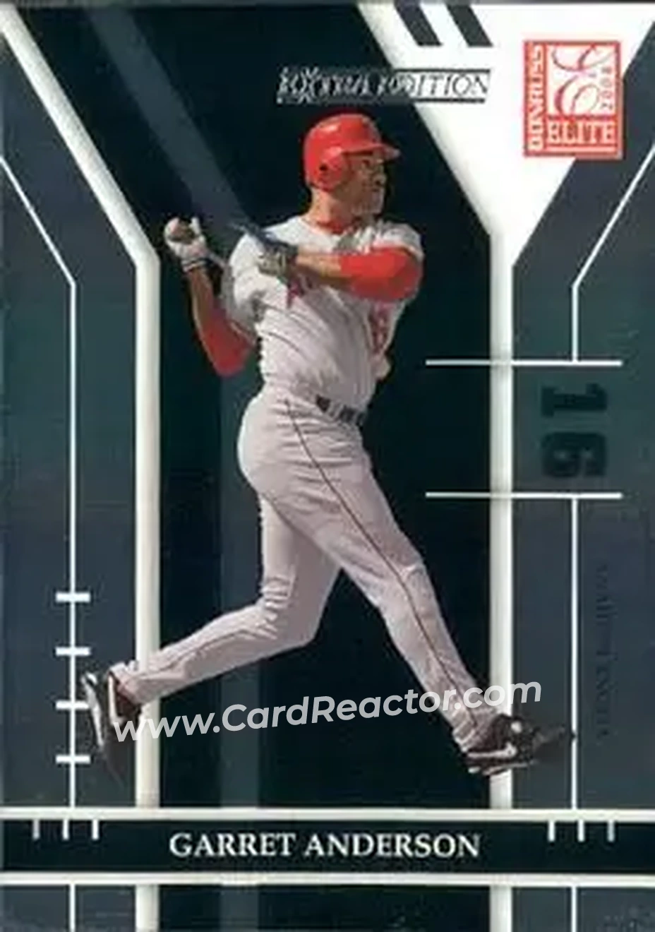 2004 Donruss Elite Extra Edition #3 - Garret Anderson - Anaheim Angels - Front