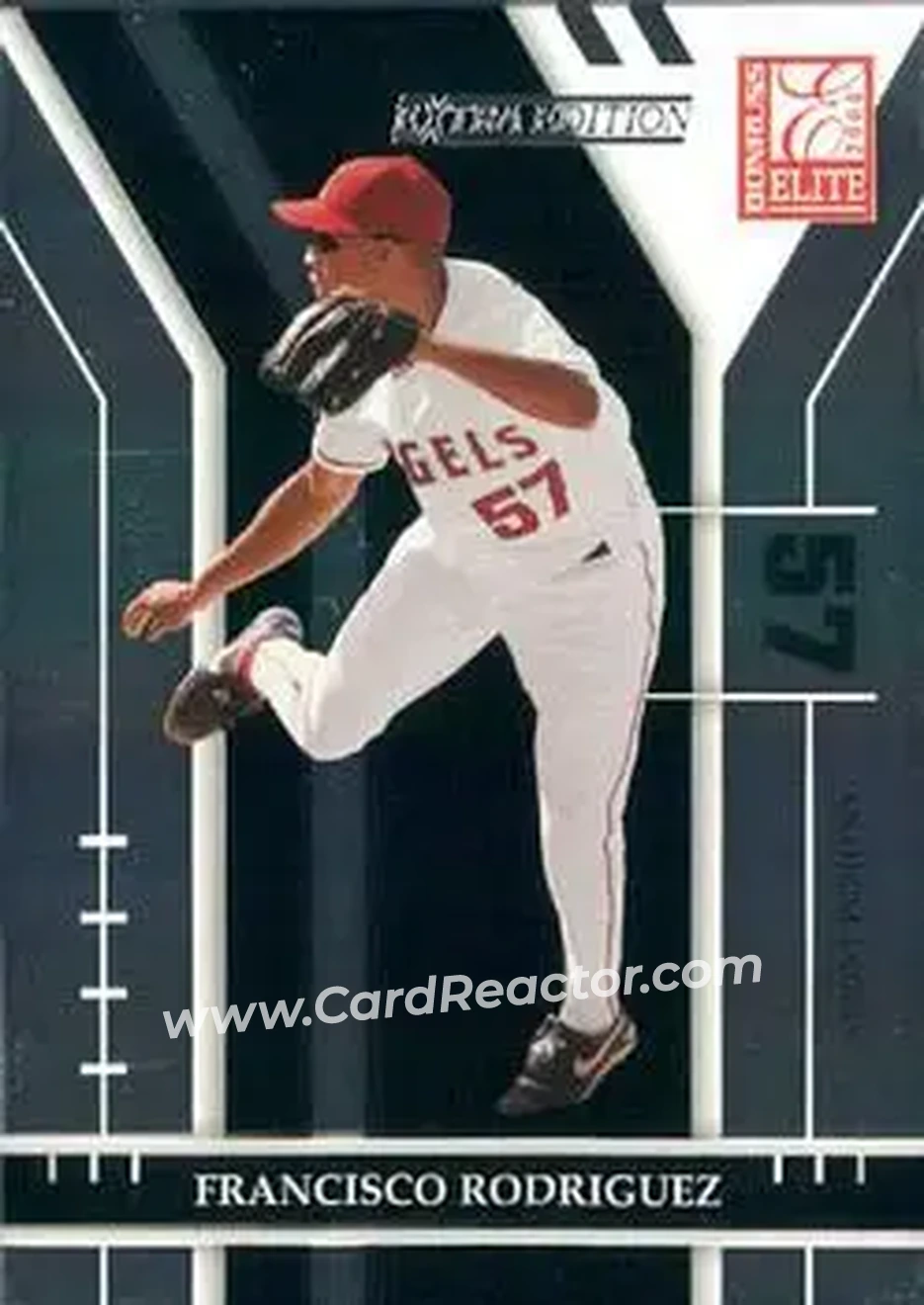 2004 Donruss Elite Extra Edition #4 - Francisco Rodriguez - Anaheim Angels - Front