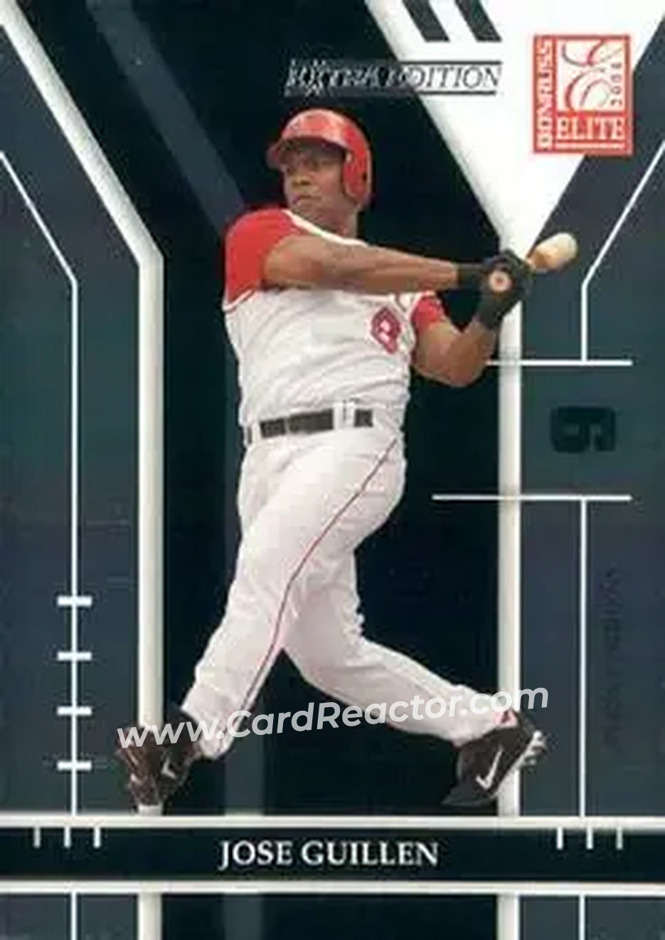 2004 Donruss Elite Extra Edition #6 - Jose Guillen - Anaheim Angels - Front
