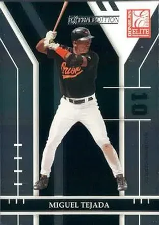 2004 Donruss Elite Extra Edition #7 - Miguel Tejada - Baltimore Orioles