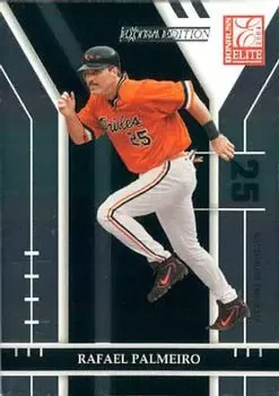 2004 Donruss Elite Extra Edition #8 - Rafael Palmeiro - Baltimore Orioles