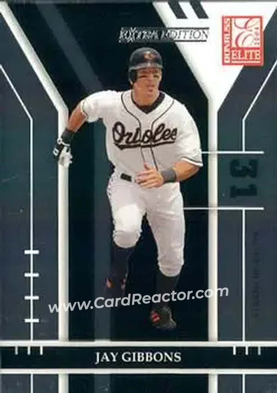 2004 Donruss Elite Extra Edition #9 - Jay Gibbons - Baltimore Orioles - Front