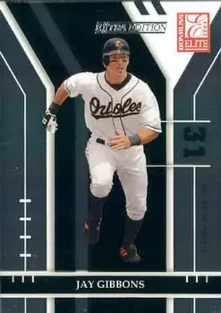 2004 Donruss Elite Extra Edition #9 - Jay Gibbons - Baltimore Orioles