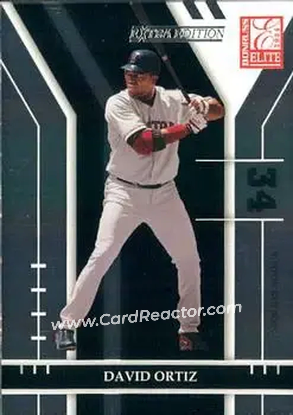 2004 Donruss Elite Extra Edition #14 - David Ortiz - Boston Red Sox - Front