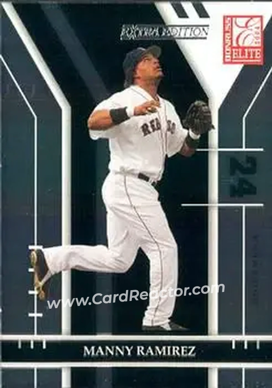 2004 Donruss Elite Extra Edition #15 - Manny Ramirez - Boston Red Sox - Front