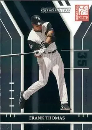 2004 Donruss Elite Extra Edition #18 - Frank Thomas - Chicago White Sox