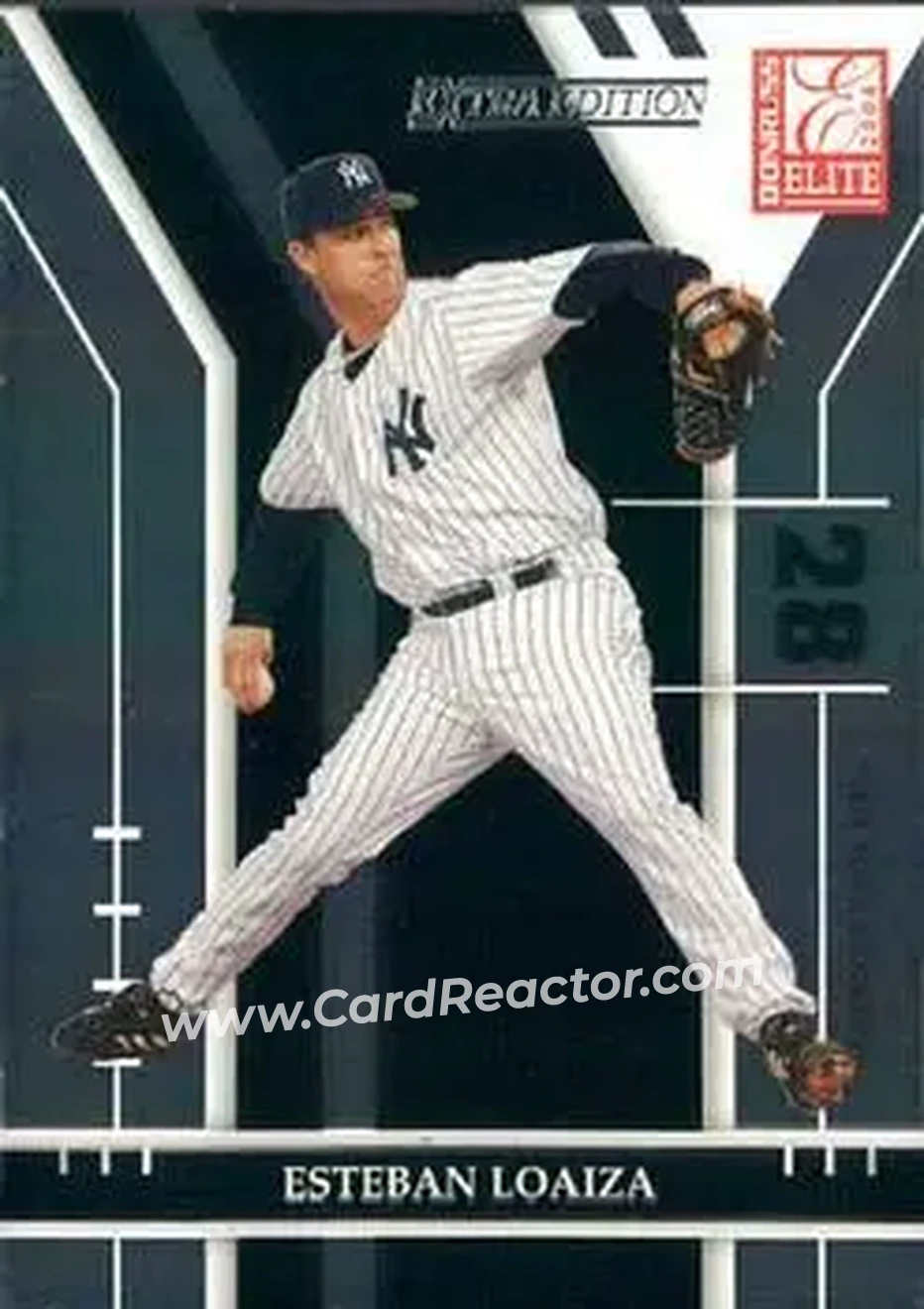 2004 Donruss Elite Extra Edition #19 - Esteban Loaiza - New York Yankees - Front