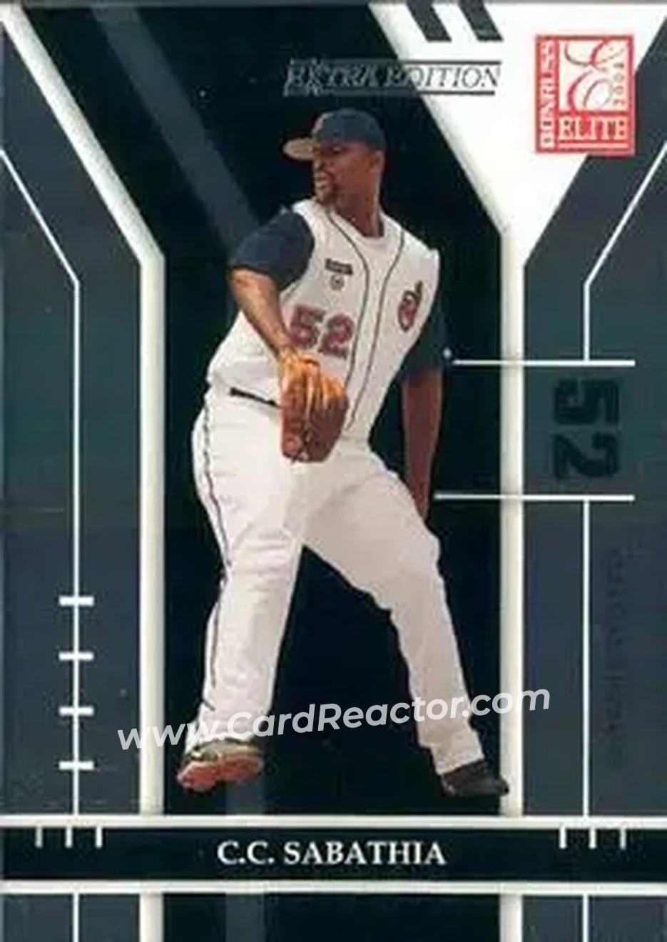 2004 Donruss Elite Extra Edition #24 - CC Sabathia - Cleveland Indians - Front