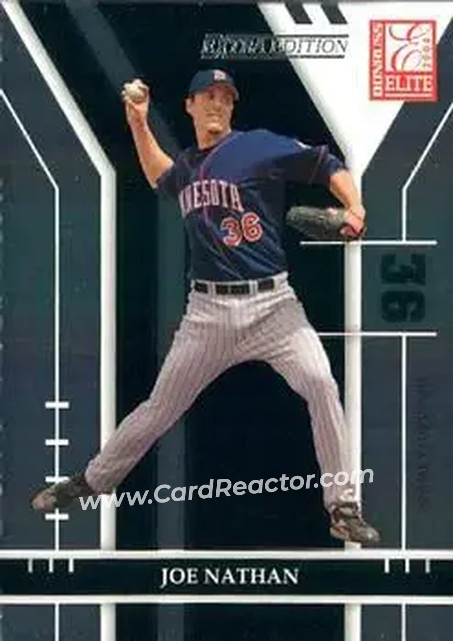 2004 Donruss Elite Extra Edition #35 - Joe Nathan - Minnesota Twins - Front