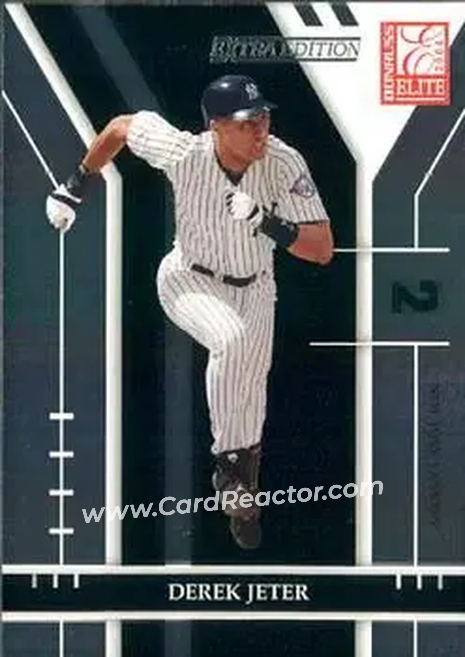 2004 Donruss Elite Extra Edition #40 - Derek Jeter - New York Yankees - Front 2004 Donruss Elite Extra Edition #40 - Derek Jeter - New York Yankees - Front