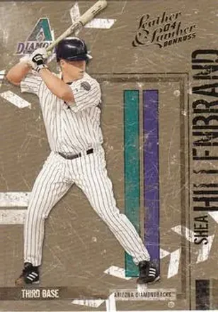 2004 Donruss Leather & Lumber #10 - Shea Hillenbrand - Arizona Diamondbacks