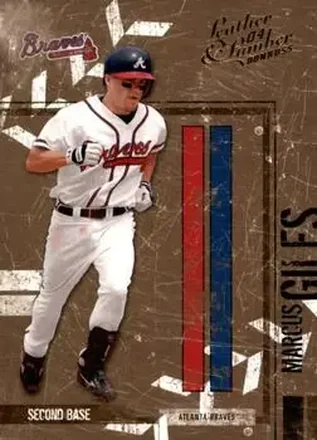 2004 Donruss Leather & Lumber #16 - Marcus Giles - Atlanta Braves